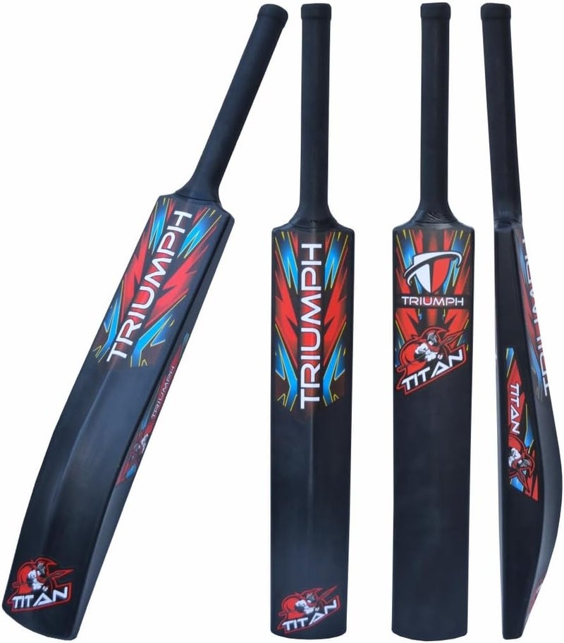 YOOGI Cricket Full Size Bat for All Age Groups - PVC/Plastic Bat for Tennis & Wind Balls - Image 5